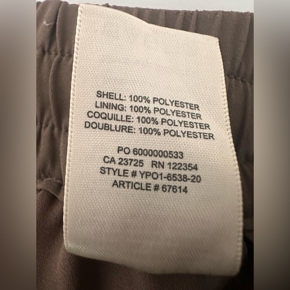 Babaton Luis Cropped Brown Wide-Leg Pants size XS - Picture 8 of 8